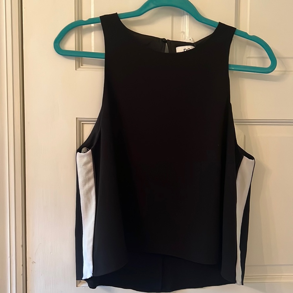 DO+BE Black and White Tank Top